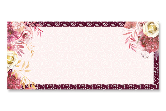 Digital Prints Gift Envelope Size : 7.25 x 3.25 Inch Pack of 10 Envelope ME-01091