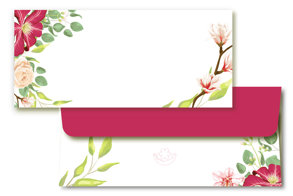 Digital Prints Gift Envelope Size : 7.25 x 3.25 Inch Pack of 10 Envelope ME-01092