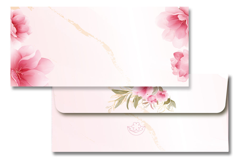 Digital Prints Gift Envelope Size : 7.25 x 3.25 Inch Pack of 10 Envelope ME-01094