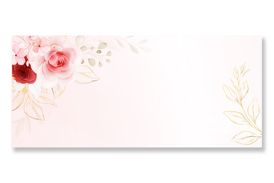 Digital Prints Gift Envelope Size : 7.25 x 3.25 Inch Pack of 10 Envelope ME-01095