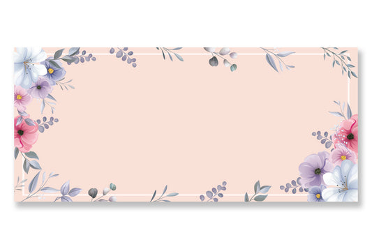 Digital Prints Gift Envelope Size : 7.25 x 3.25 Inch Pack of 10 Envelope ME-01098