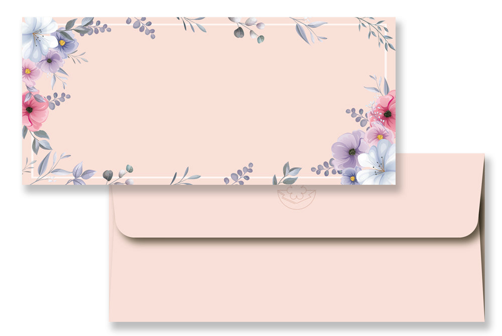 Digital Prints Gift Envelope Size : 7.25 x 3.25 Inch Pack of 10 Envelope ME-01098
