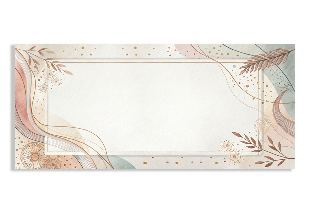 Digital Prints Gift Envelope Size : 7.25 x 3.25 Inch Pack of 10 Envelope ME-01123