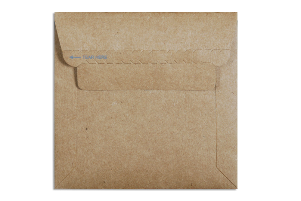 Sustainable E-commerce Envelope 150 GSM  Size : 6 x 6  Pack of 25 Envelope ME-318