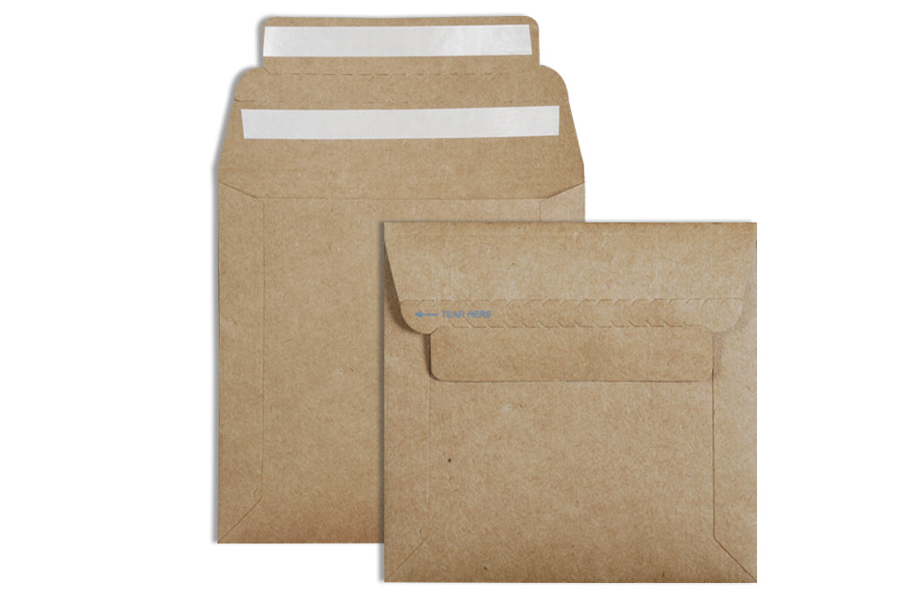 Sustainable E-commerce Envelope 175 GSM  Size : 6 x 6  Pack of 25 Envelope ME-188