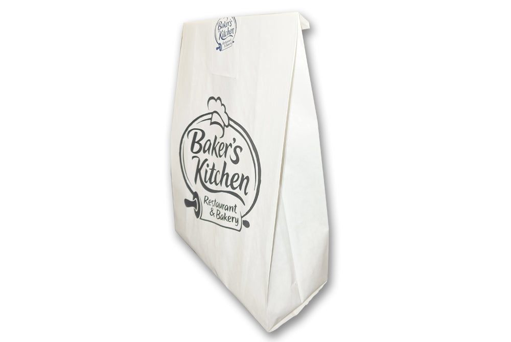 Food Grade Paper Bag White Size : 10 L x 4 W x 16 H Pack of 100 Bags ME-292