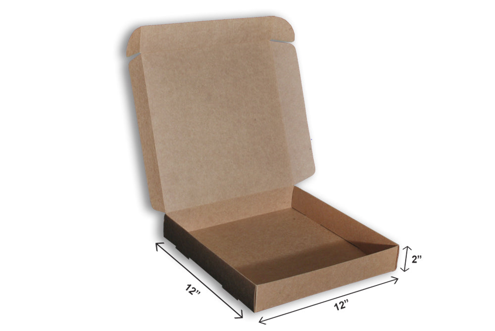 Kraft Tab Locking Literature Mailers Size : 12 x 12 x 2,  450 GSM  Pack of 100,  SKU : ME-343