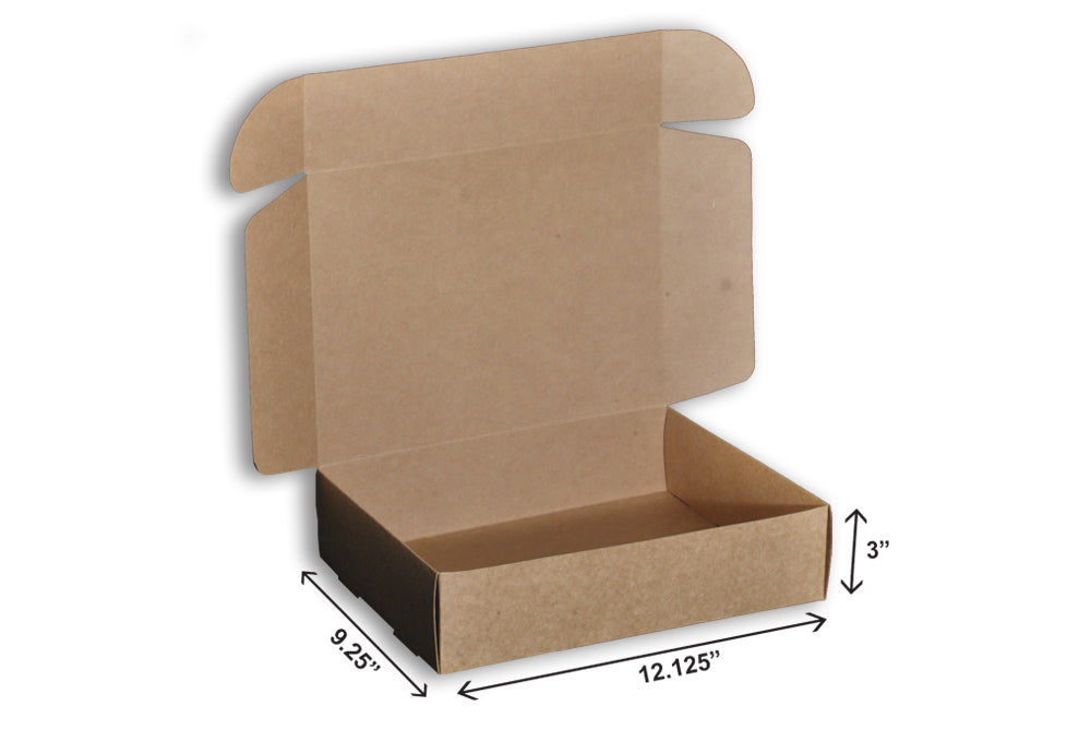 Kraft Tab Locking Literature Mailers Size : 12.125 x 9.25 x 3,  450 GSM  Pack of 100,  SKU : ME-344