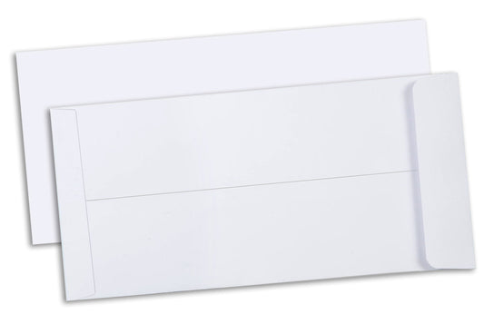 # 10 White 100 GSM Plain Envelope  Size : 241x108mm (9.5 x 4.25 Inches) Pack of 50 ME-361