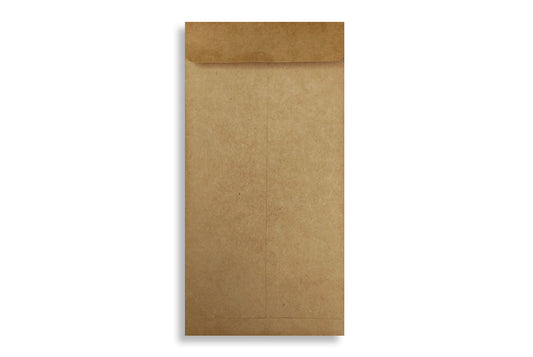 Kraft Document Mailing Envelope 120 GSM Size : 9.5 x 4.5 Inches  Pack of 25 Envelopes,ME-377