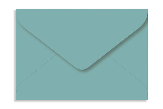 Arctic Blue 16.51 x 11.43cm (6.5" x 4.5")  120 GSM Thick Pack of 50 Envelope SKU : ME-442