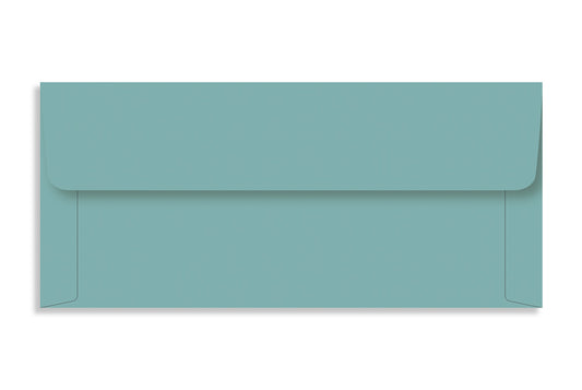 Arctic Blue 15.8 x 7 cm (6.25" x 2.70")  120 GSM Thick Pack of 50 Envelope SKU : ME-453