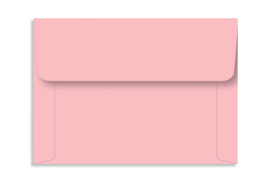 Rose Pink 13.33 x 9.52cm (5.25" x 3.75")  120 GSM Thick Pack of 50 Envelope SKU : ME-459