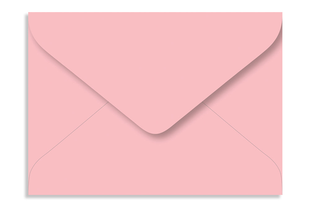 Rose Pink 19.05 x 13.97cm (7.5" x 5.5") 120 GSM Thick Pack of 50 Envelope SKU : ME-466