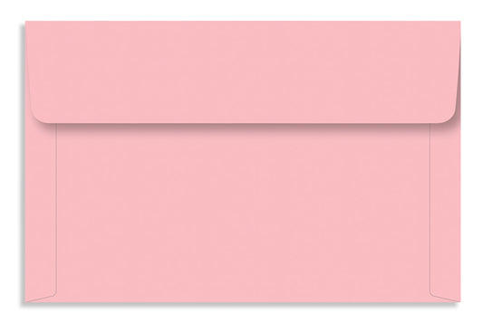 Rose Pink 21.59 x 13.97 cm ( 8.5" x 5.5") 120 GSM Thick Pack of 50 Envelope SKU : ME-475