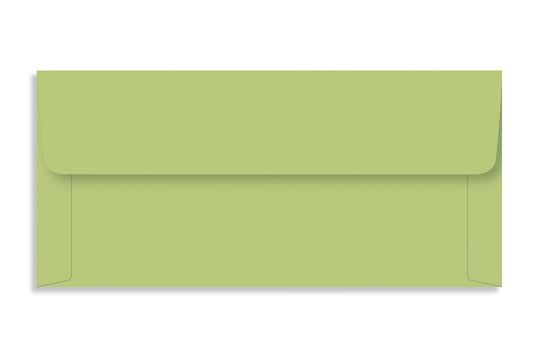 Lemon Green  17.75 x 8.2 cm (7" x 3.250")  120 GSM Thick Pack of 50 Envelope SKU : ME-478
