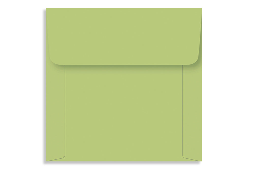 Lemon Green 15.24 x 15.24cm (6" x 6") 120 GSM Thick Pack of 50 Envelope SKU : ME-481