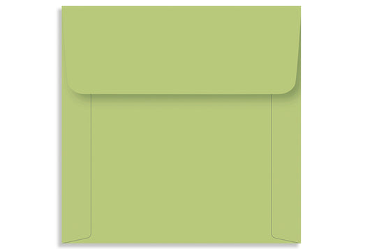 Lemon Grass  18.73 x 18.73cm (7.375" x 7.375") Square 120 GSM Thick Pack of 50 Envelope SKU : ME-485