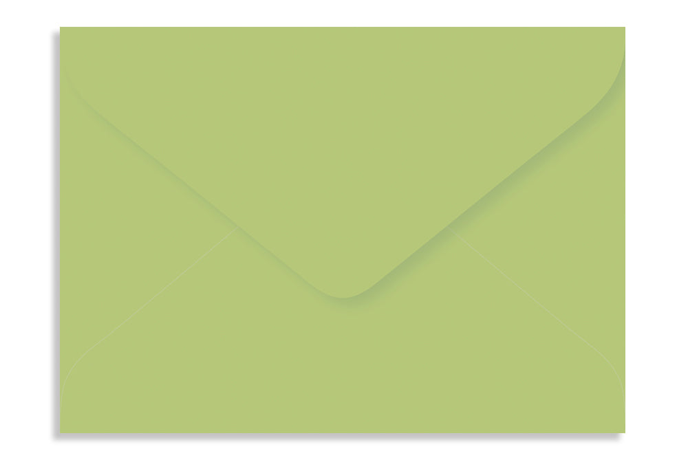 Lemon Green 19.05 x 13.97cm (7.5" x 5.5") 120 GSM Thick Pack of 50 Envelope SKU : ME-486