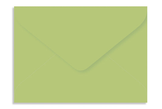 Lemon Green 19.05 x 13.97cm (7.5" x 5.5") 120 GSM Thick Pack of 50 Envelope SKU : ME-486