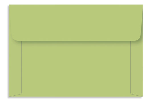 Lemon Green  22.86 x 15.87cm (9" x 6.25") 120 GSM Thick Pack of 50 Envelope SKU : ME-489