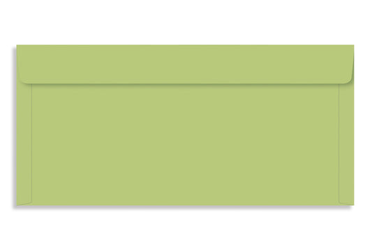 Lemon Green 24.13 x 11.43cm (9.5" x 4.5") 120 GSM Thick Pack of 50 Envelope SKU : ME-491