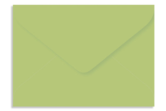 Lemon Green 19.68 x 14.60cm (7.75" x 5.75") 120 GSM Thick Pack of 50 Envelope SKU : ME-492