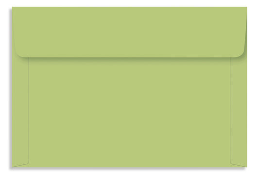 Lemon Green 24.13 x 16.51cm (9.5" x 6.5") 120 GSM Thick Pack of 50 Envelope SKU : ME-494