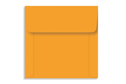 Yellow Gold  13.97 x 13.97cm (5.5" x 5.5") Square 120 GSM Thick Pack of 50 Envelope SKU : ME-540
