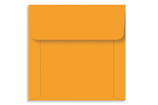 Yellow Gold 15.24 x 15.24cm (6" x 6") 120 GSM Thick Pack of 50 Envelope SKU : ME-541