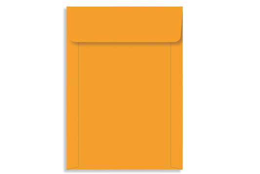 Yellow Gold 23.49 x 16.19cm (9.25" x 6.375") VERTICAL 120 GSM Thick Pack of 50 Envelope SKU : ME-550