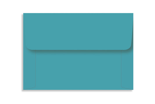 Turquoise Blue  11.5 x 8 cm (4.5" x 3.125")  120 GSM Thick  Pack of 50 Envelope SKU : ME-577