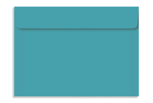 Turquoise Blue  22.22 x 15.87cm (8.75" x 6.25") 120 GSM Thick Pack of 50 Envelope SKU : ME-588