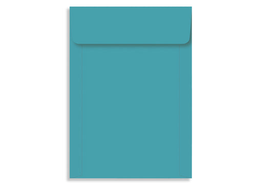 Turquoise Blue 23.49 x 16.19cm (9.25" x 6.375") VERTICAL 120 GSM Thick Pack of 50 Envelope SKU : ME-590