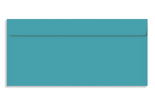 Turquoise Blue24.13 x 11.43cm (9.5" x 4.5") 120 GSM Thick Pack of 50 Envelope SKU : ME-591