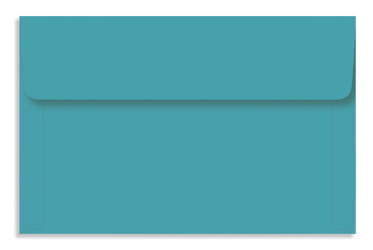Turquoise Blue 21.59 x 13.97 cm ( 8.5" x 5.5") 120 GSM Thick Pack of 50 Envelope SKU : ME-595