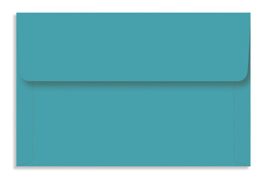 Turquoise Blue 22.22 x 14.6 cm ( 8.75" x 5.75") 120 GSM Thick Pack of 50 Envelope SKU : ME-596