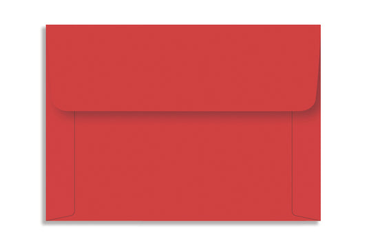 Real Red 13.33 x 9.52cm (5.25" x 3.75")  120 GSM Thick Pack of 50 Envelope SKU : ME-599