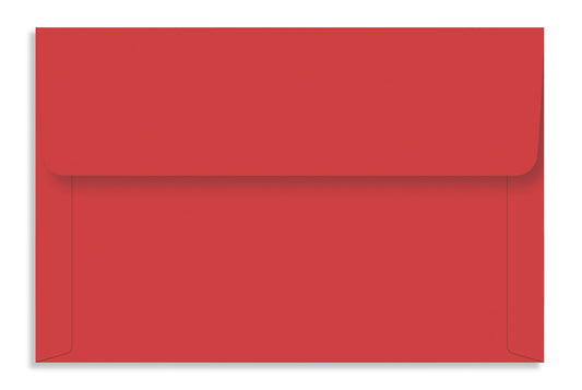 Real Red 22.22 x 14.6 cm ( 8.75" x 5.75") 120 GSM Thick Pack of 50 Envelope SKU : ME-616