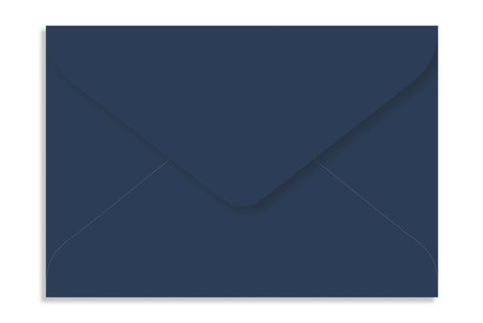 Cobalt Blue 16.51 x 11.43cm (6.5" x 4.5")  120 GSM Thick Pack of 50 Envelope SKU : ME-622