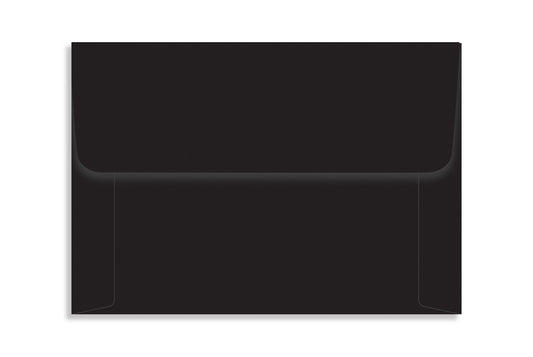 Jet Black   11.5 x 8 cm (4.5" x 3.125")  120 GSM Thick  Pack of 50 Envelope SKU : ME-637