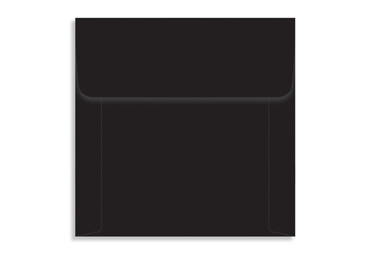 Jet Black  13.97 x 13.97cm (5.5" x 5.5") Square 120 GSM Thick Pack of 50 Envelope SKU : ME-640