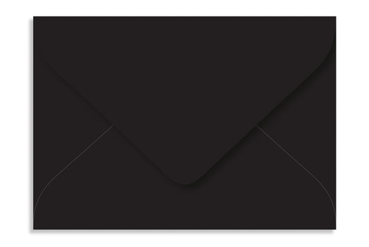 Jet Black 17.14 x 12.06cm (6.75" x 4.75")  120 GSM Thick Pack of 50 SKU : ME-644