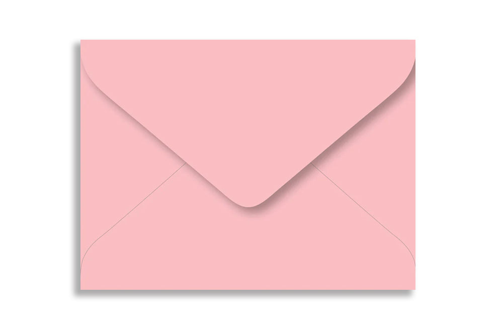 Rose Pink 14.60 cm x 10.80 cm (5.75" x 4.25")  120 GSM Thick Pack of 50 SKU : ME-678