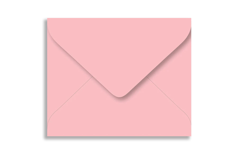Rose Pink 14.60 cm x 12.07 cm (5.75" x 4.75")  120 GSM Thick Pack of 50 SKU : ME-679