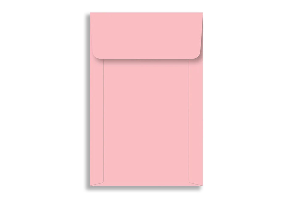 Rose Pink 21.6 cm x 14 cm  (8.5" x 5.5") VERTICAL 120 GSM Thick Pack of 50 SKU : ME-681