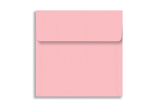 Rose Pink 14.6 cm x 14.6 cm  (5.75" x 5.75")  SQUARE  120 GSM Thick Pack of 50 SKU : ME-684