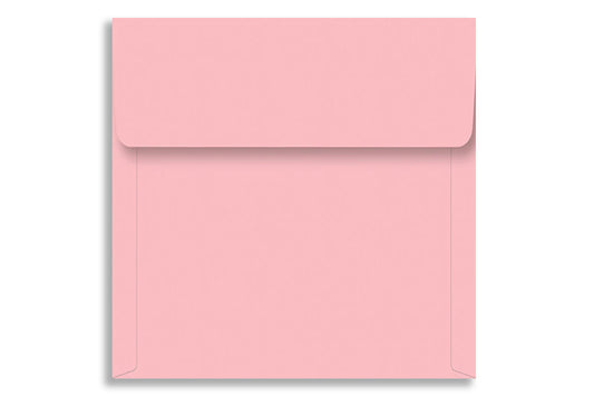 Rose Pink 17.14 cm x 17.14 cm  (6.75" x 6.75")  SQUARE 120 GSM Thick Pack of 50 SKU : ME-686