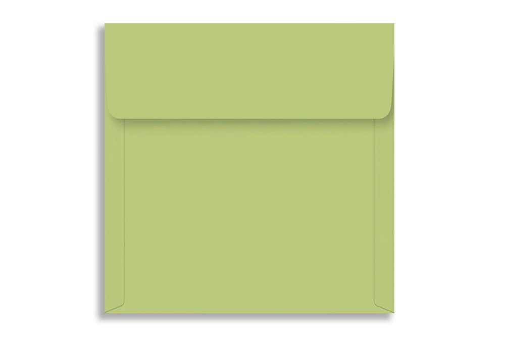 Lemon Green 15.87 cm x 15.87 cm  (6.25" x6.25")  SQUARE  120 GSM Thick Pack of 50 SKU : ME-695