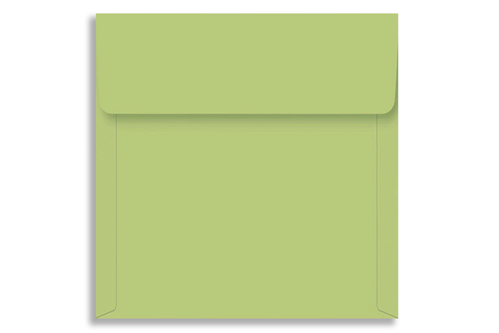 Lemon Green 17.14 cm x 17.14 cm  (6.75" x 6.75")  SQUARE 120 GSM Thick Pack of 50 SKU : ME-696